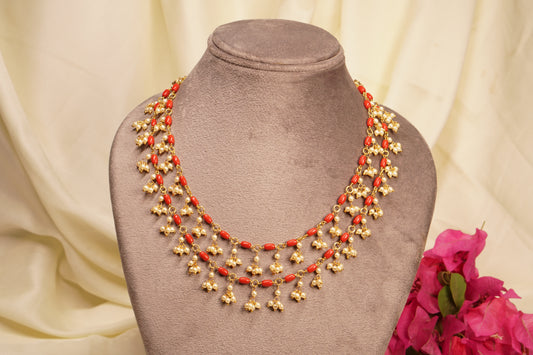 Pearl beads Necklace H4-17
