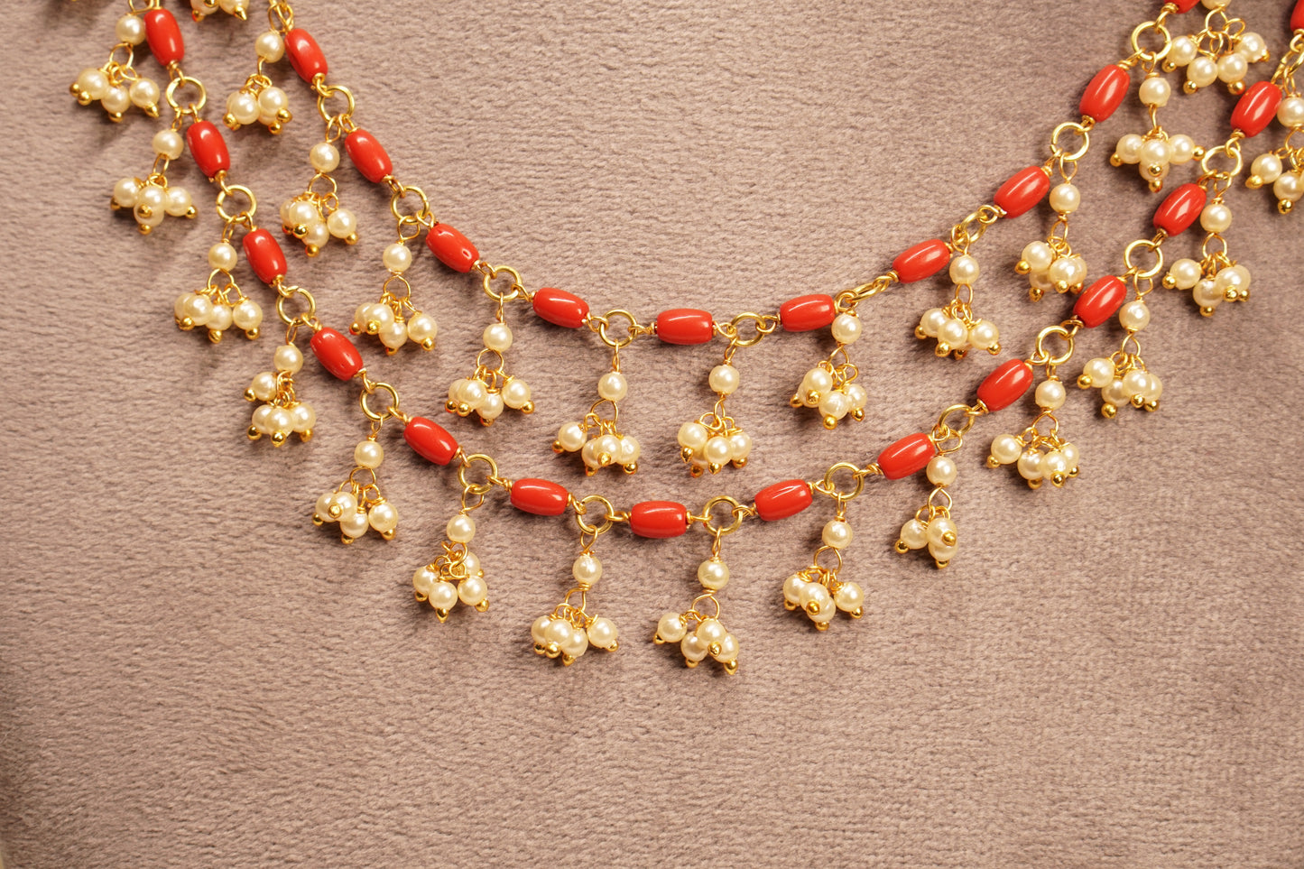 Pearl beads Necklace H4-17
