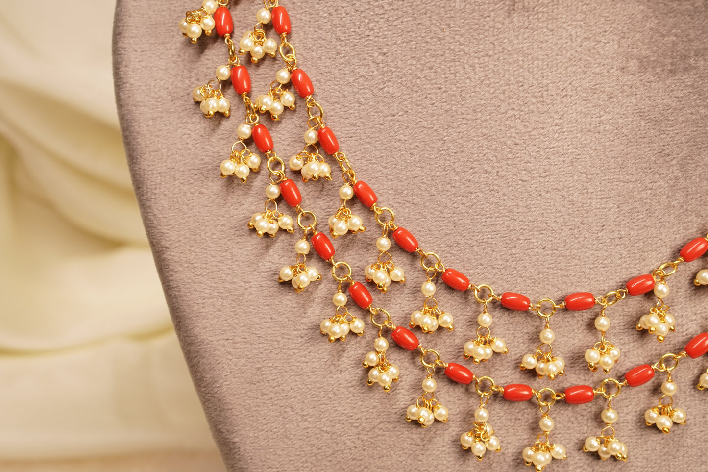 Pearl beads Necklace H4-17