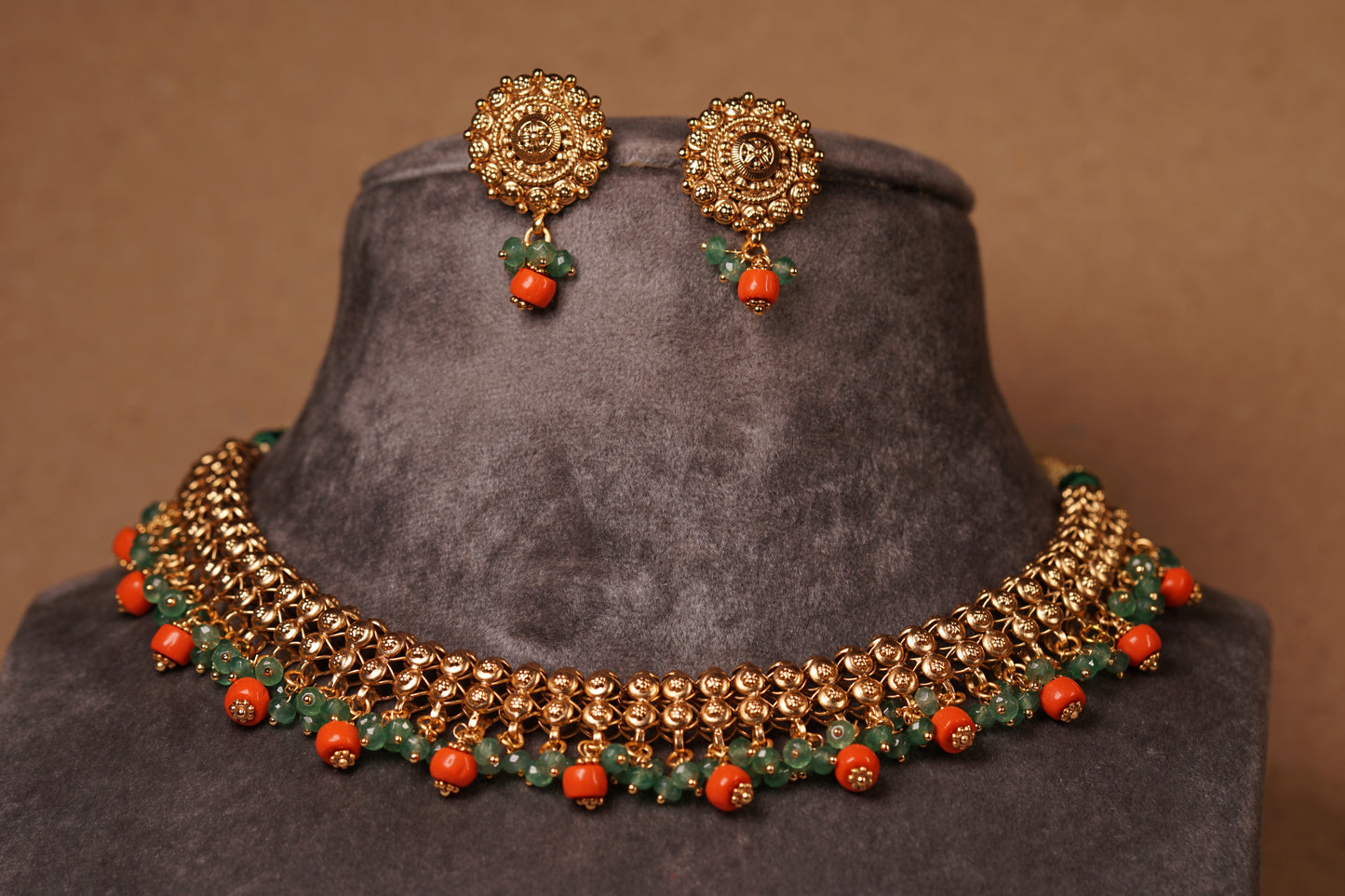 AD Necklace Set (4-7755)(AK)