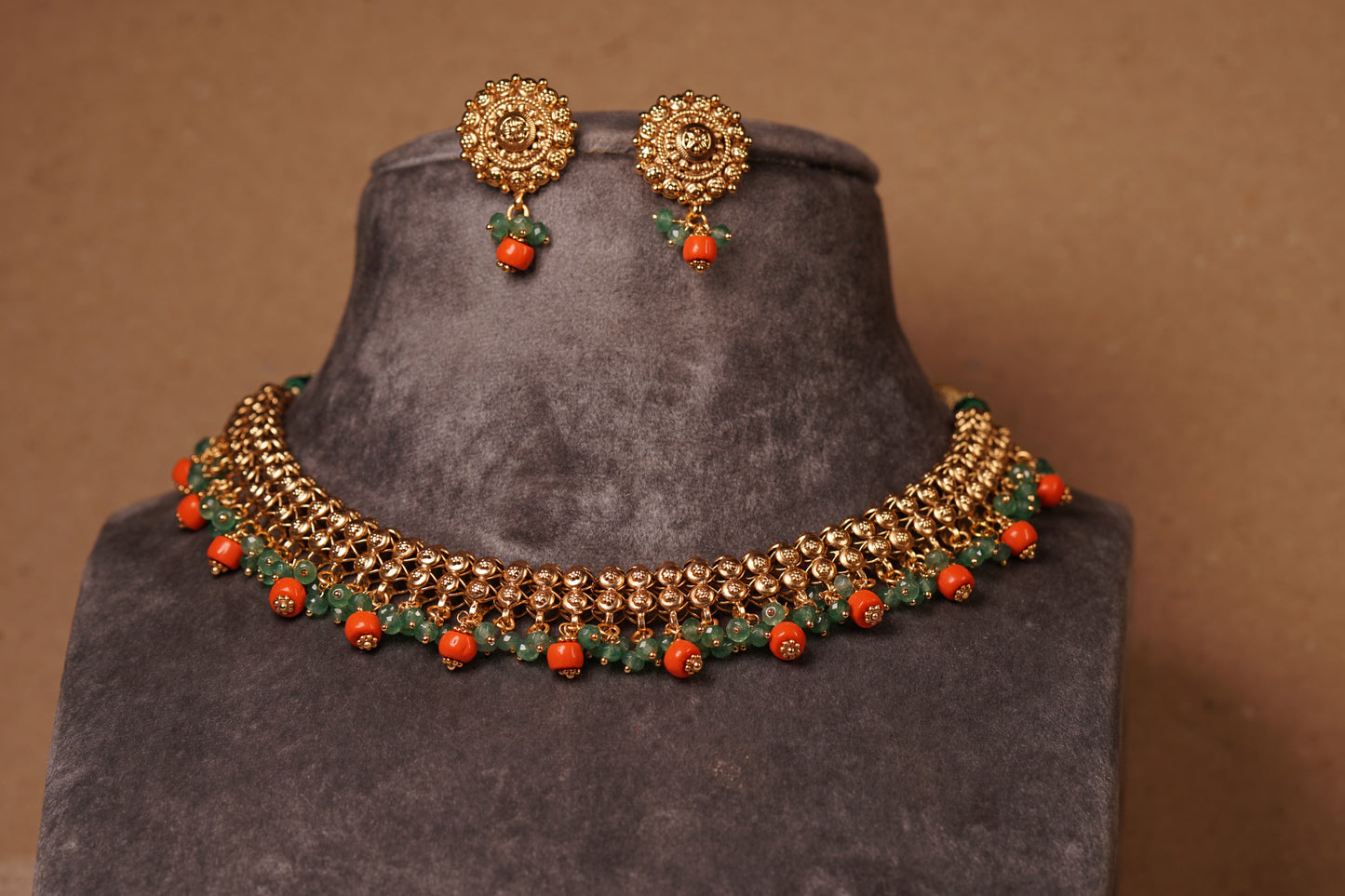 AD Necklace Set (4-7755)(AK)