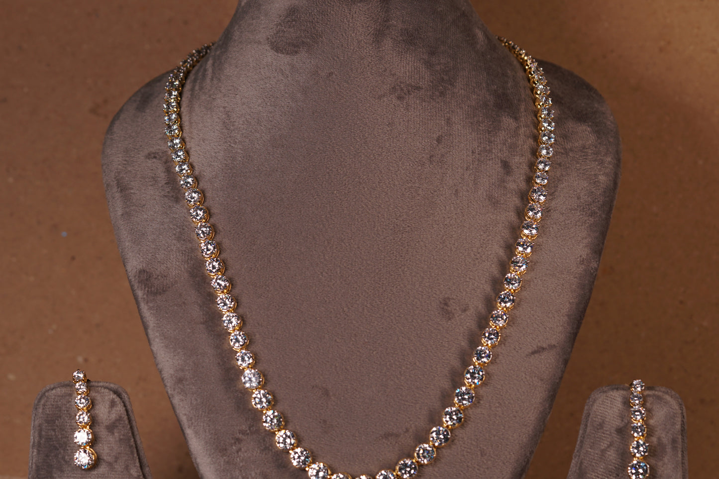 AD Necklace Set (4-8276)(AK)