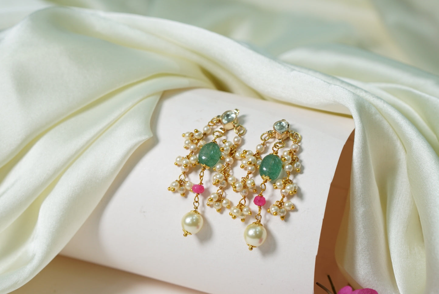 Kundan earring H1-115