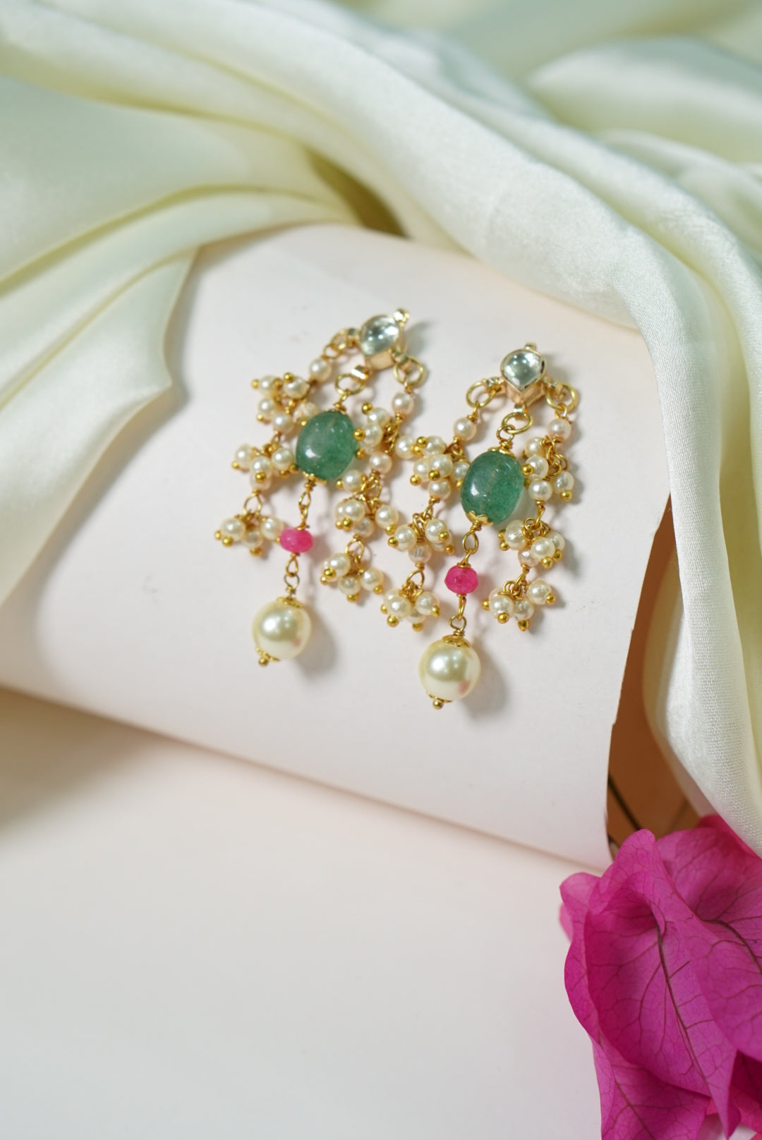 Kundan earring H1-115