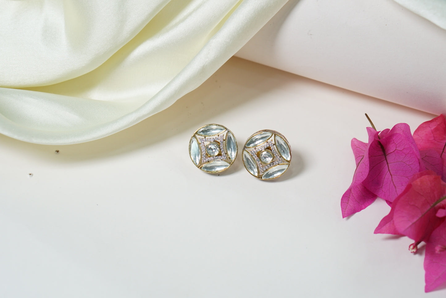 Small Polki Studs H1-113