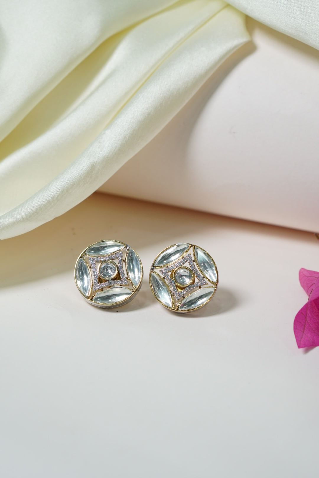 Small Polki Studs H1-113