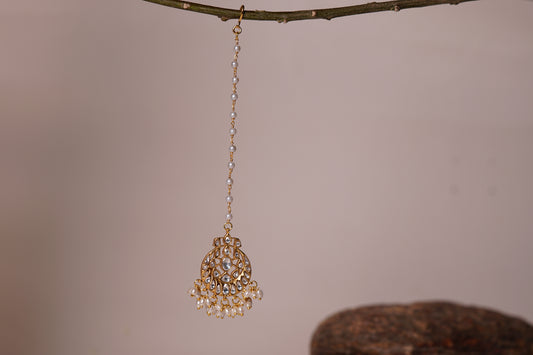 Kundan Maang Tikka H1-118