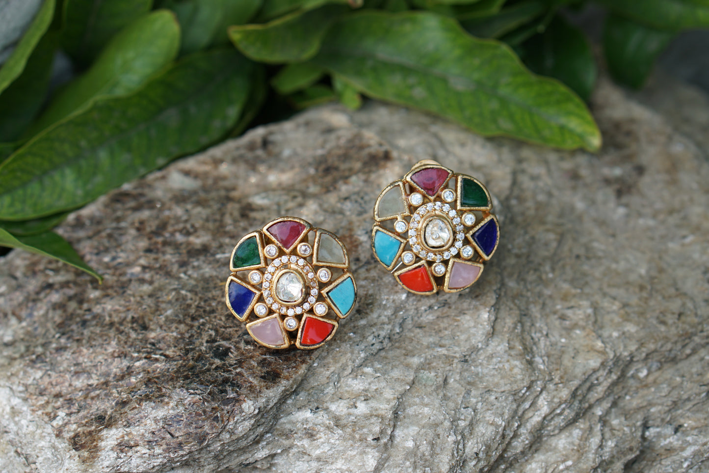 polki earring 1-4060