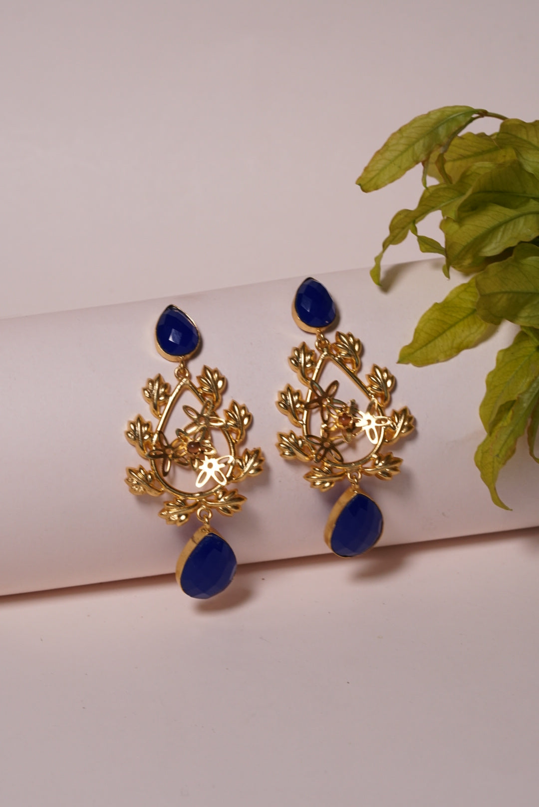 Blue Stone earring H1-020