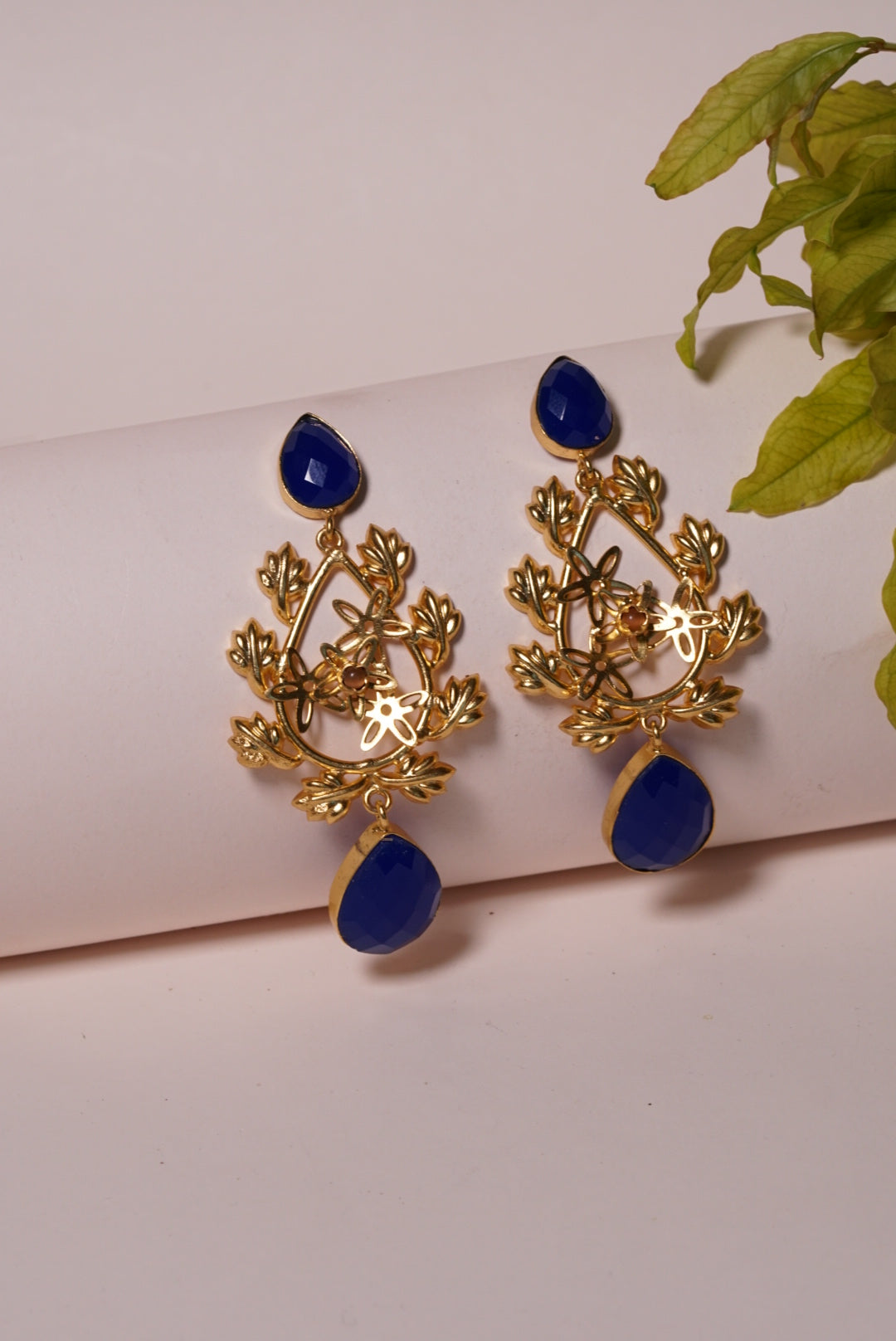 Blue Stone earring H1-020