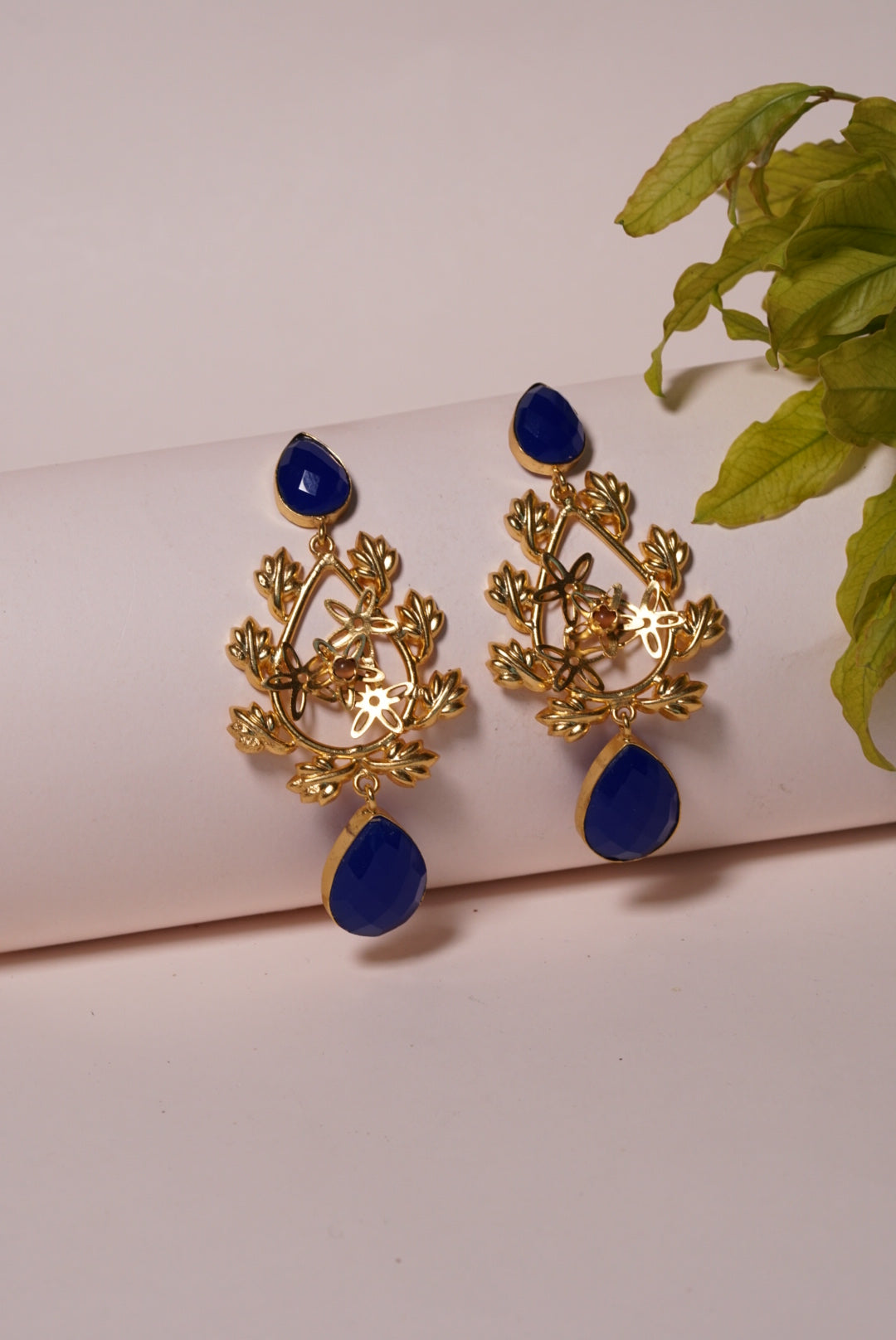 Blue Stone earring H1-020