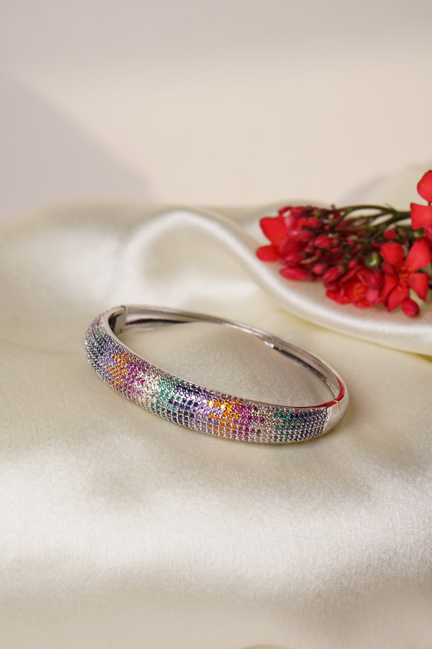 Multicolour Ad Bangle 3-345