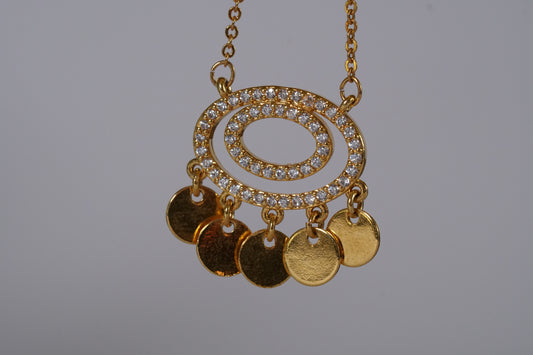 AD sterling silver Pendant with chain H1-052