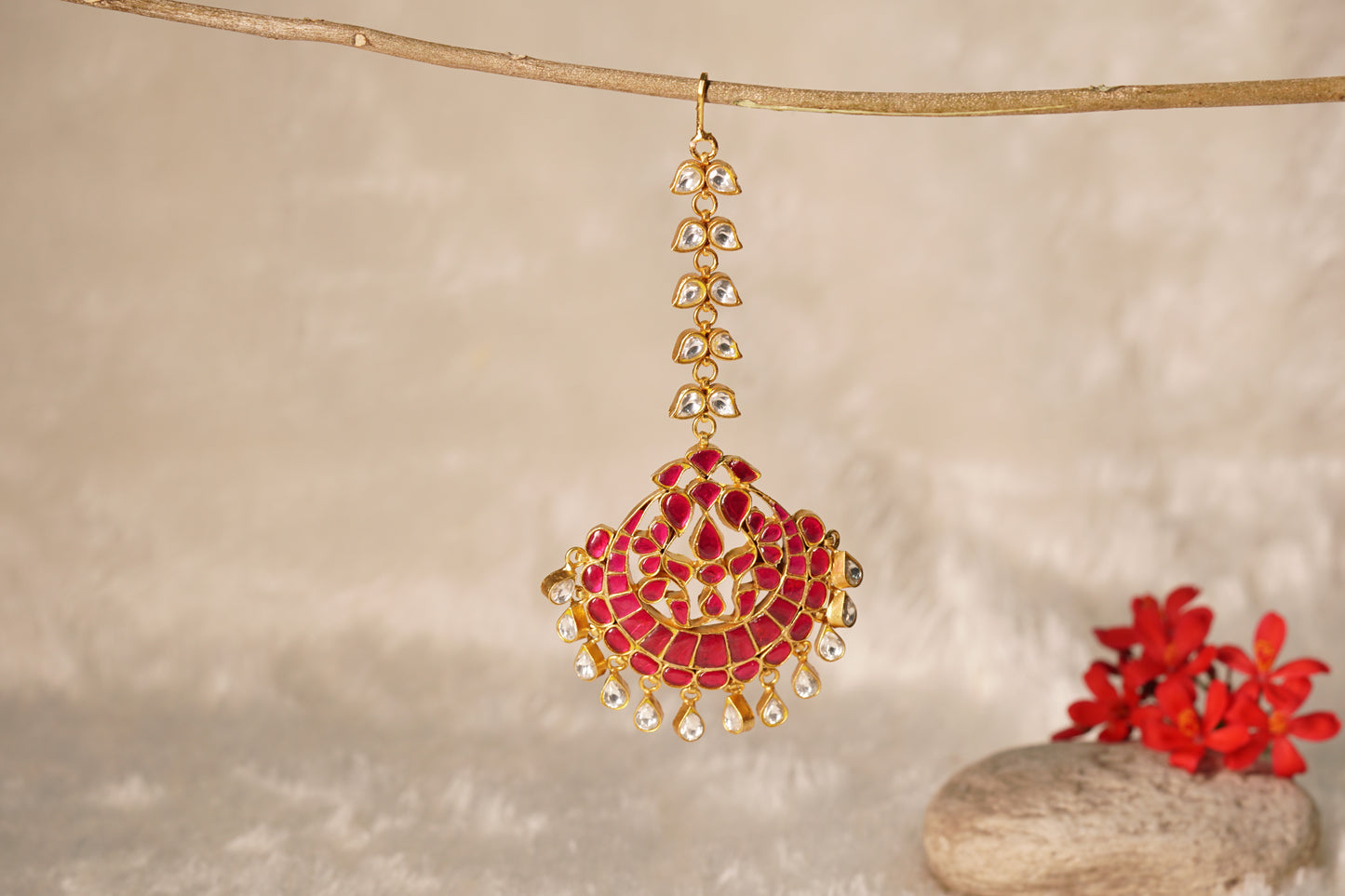 Kundan Maang Tikka 5-748