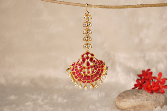 Kundan Maang Tikka 5-748
