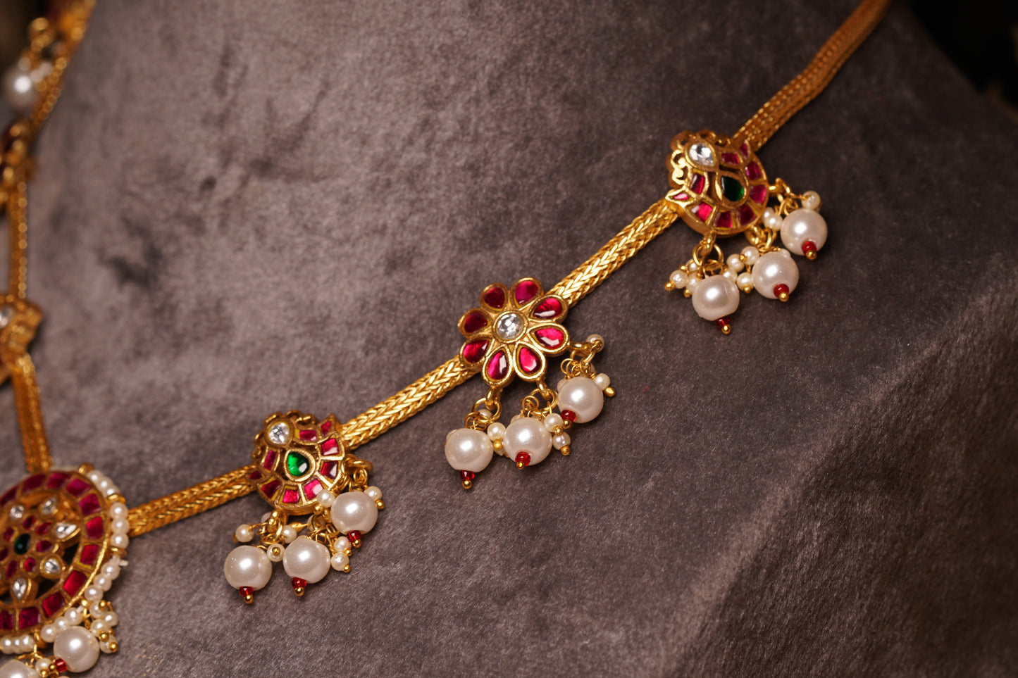 KUNDAN NECKLACE (4-8334)(U)