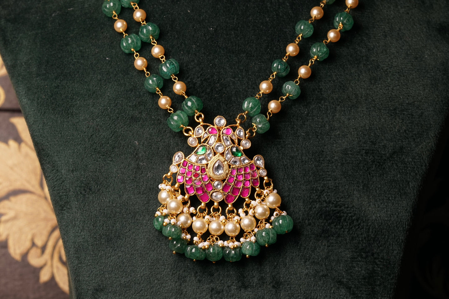 KUNDAN pendant (4-8279)(K)