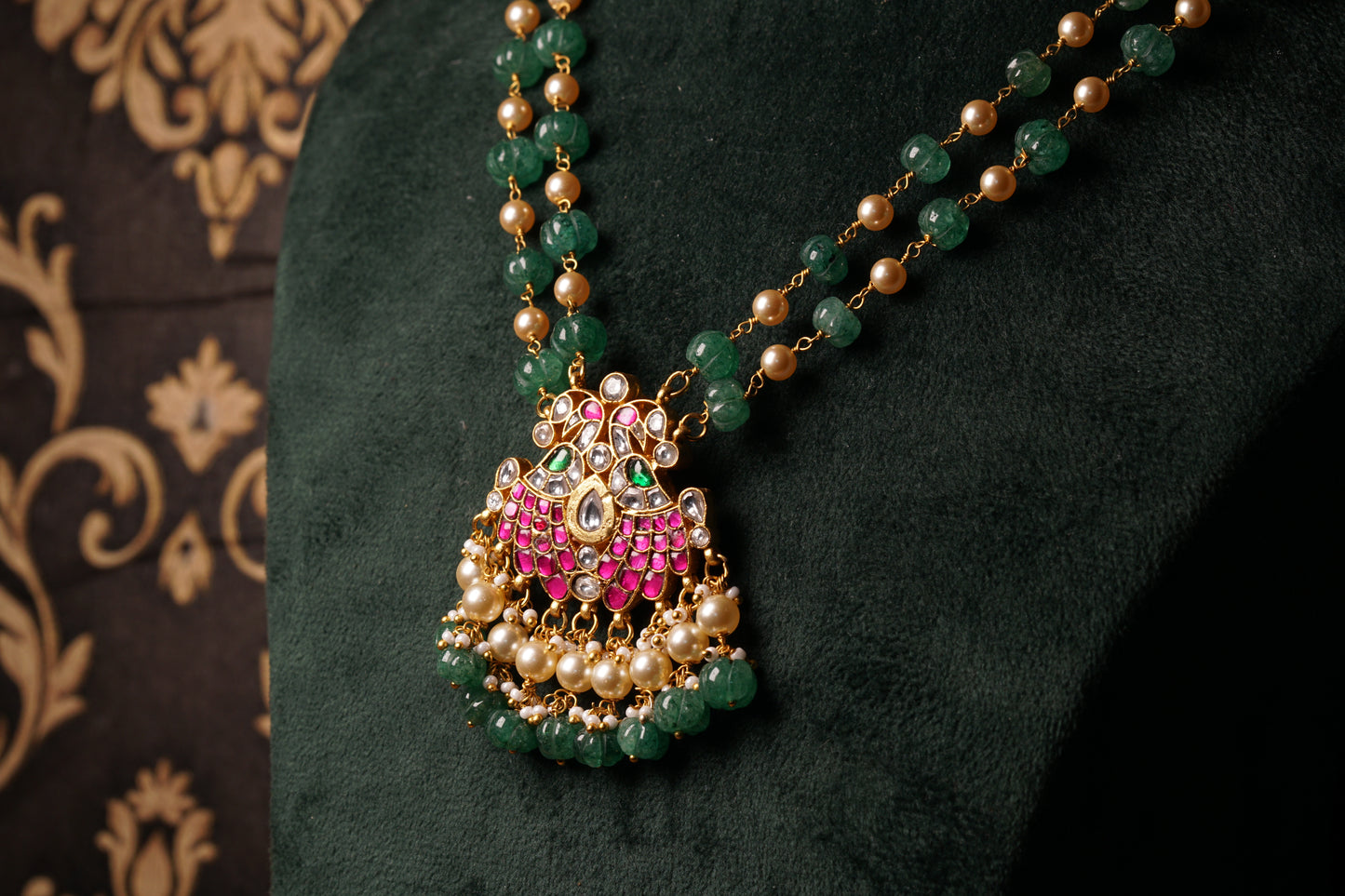 KUNDAN pendant (4-8279)(K)