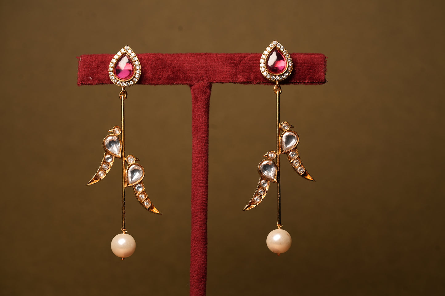 Polki earring (1-4512(B)
