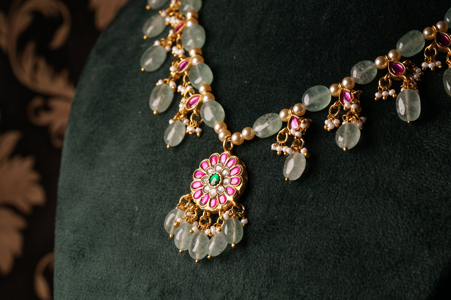 KUNDAN NECKLACE (4-8290(K)