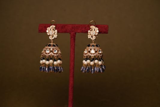 Polki earring (1-4486(B)