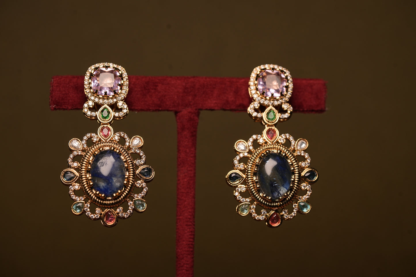 Polki earring (1-4506(B)