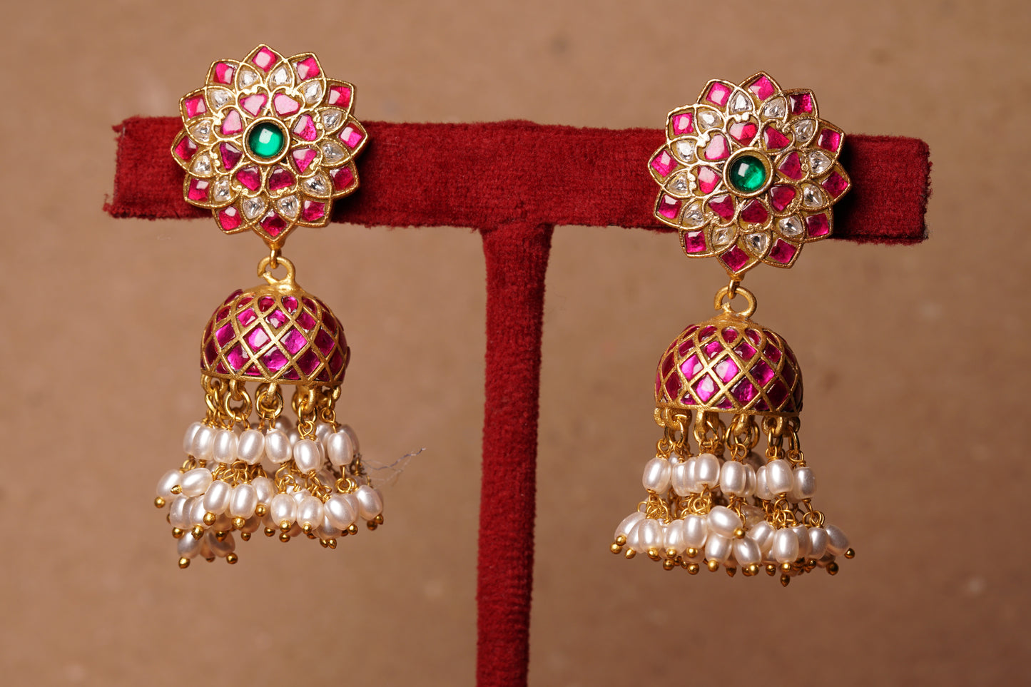 Kundan jhumki 1-4487(k)