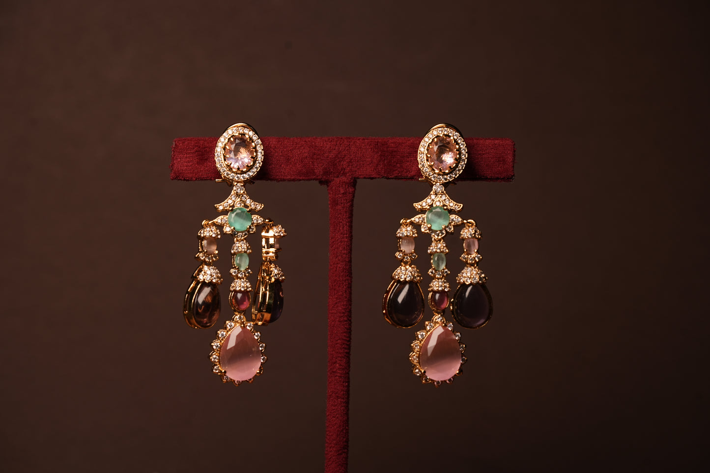 Polki earring (1-4502(B)