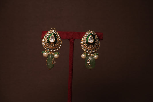 Polki earring (1-4519(B)