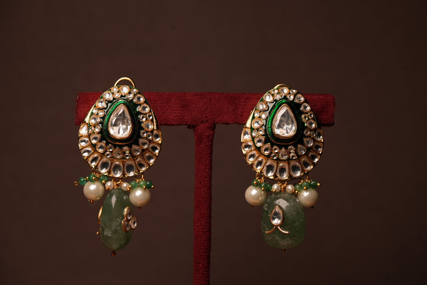 Polki earring (1-4519(B)