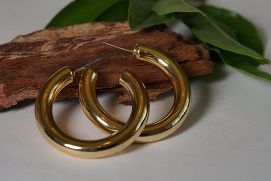 Light weight Golden Hoops H1-071