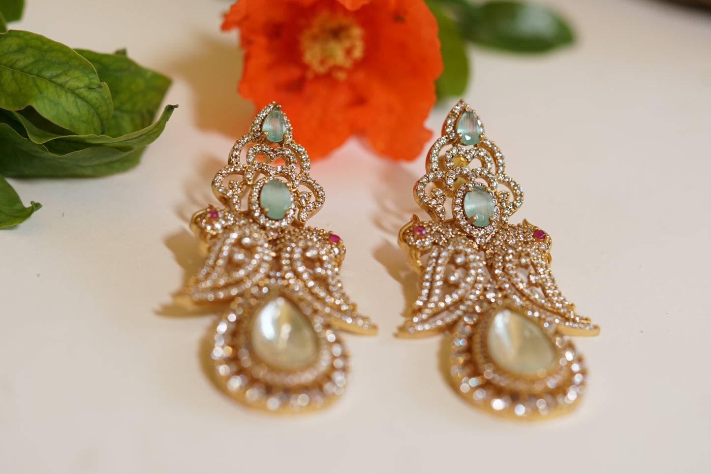 Polki Earrings 1-4073