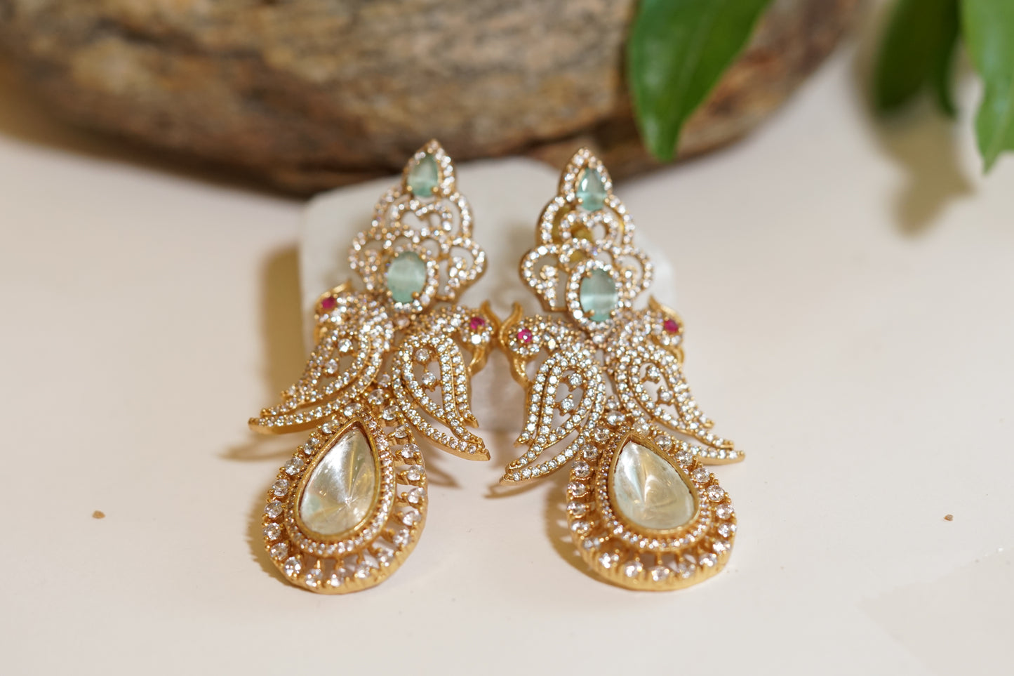 Polki Earrings 1-4073