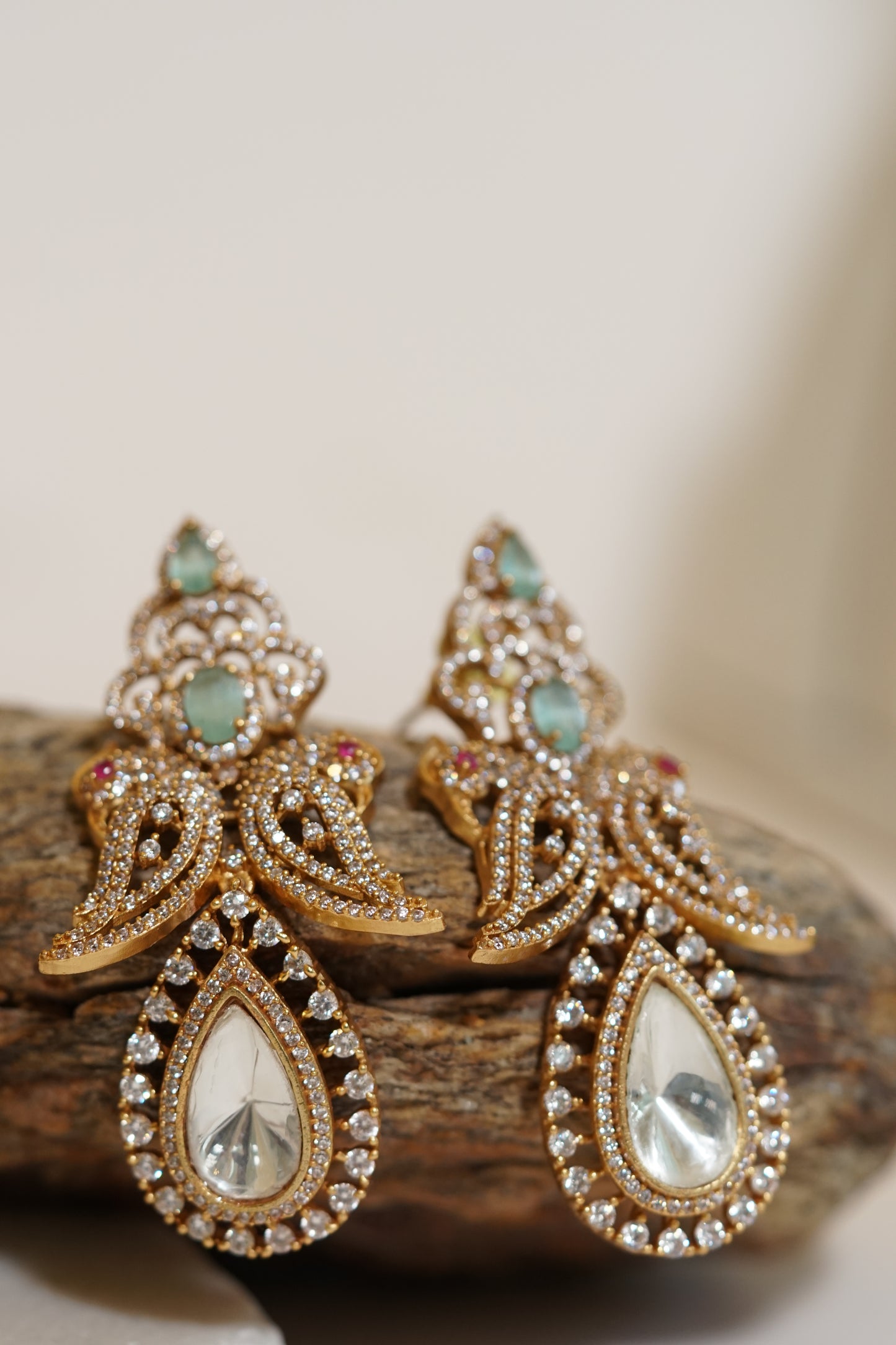 Polki Earrings 1-4073