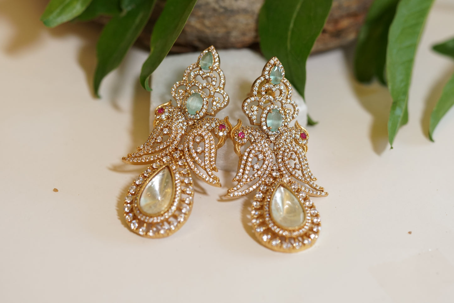 Polki Earrings 1-4073