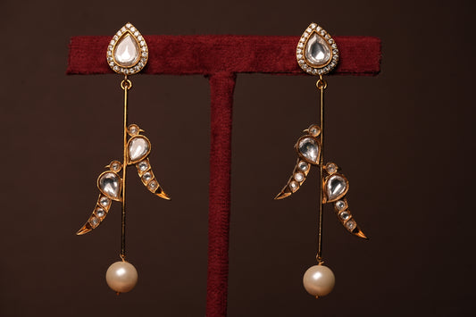 Polki earring (1-4521(B)
