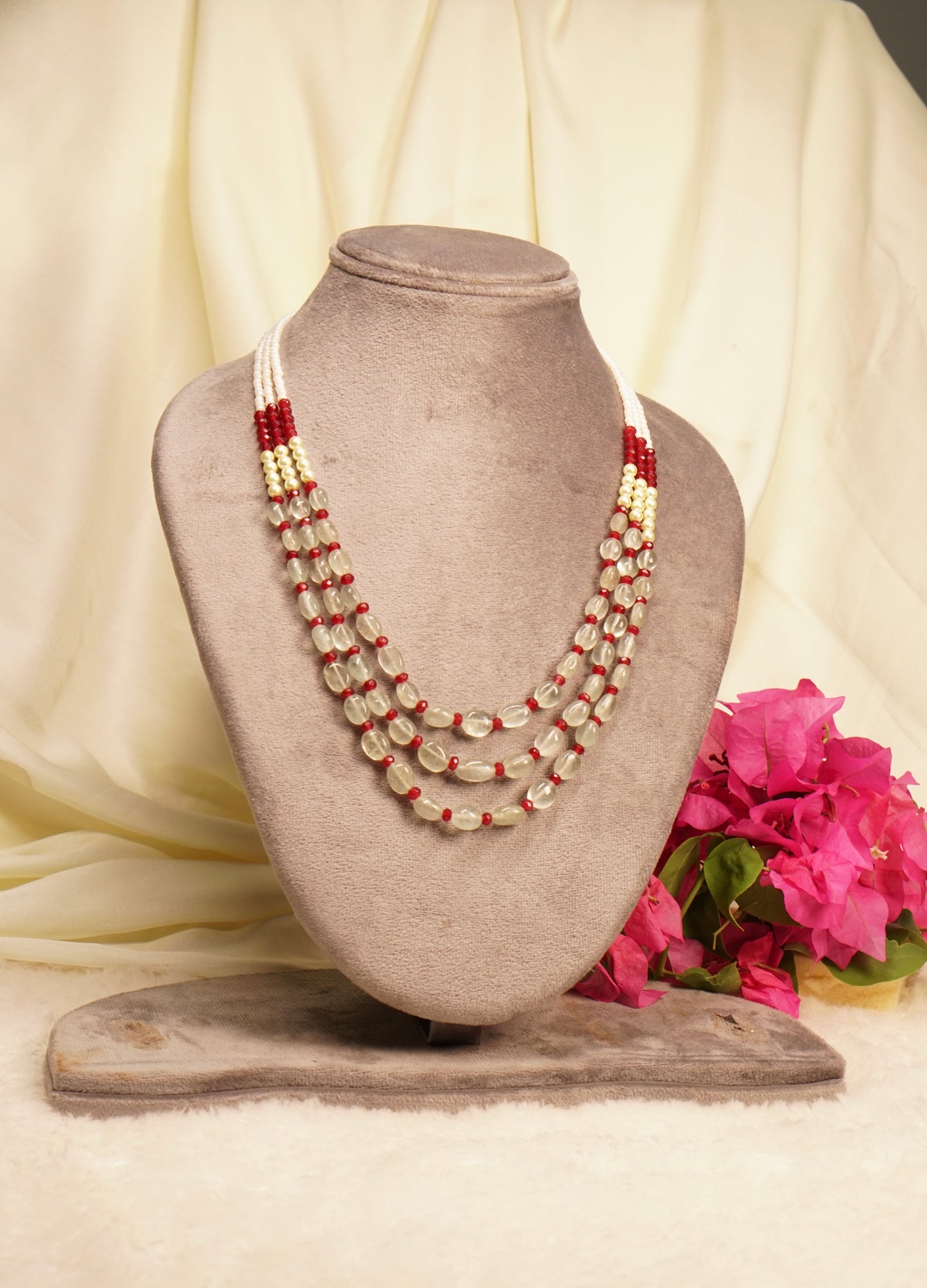 Mint Beads Necklace 4-8109