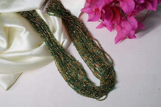 Green Beads Necklace H1-074
