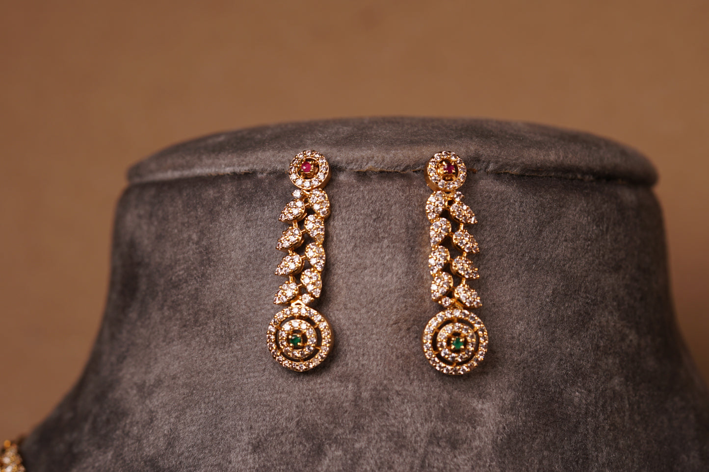 AD Necklace Set (4-8156)(AK)