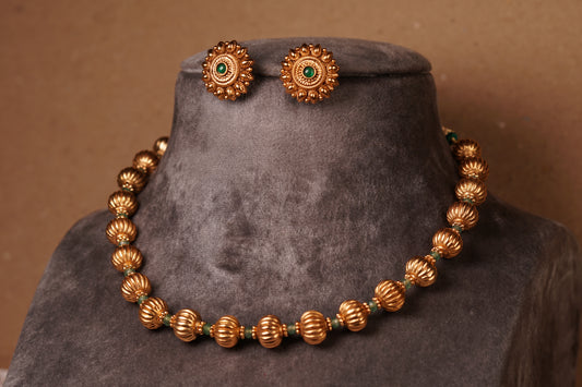 AD Necklace Set (4-8008)(AK)