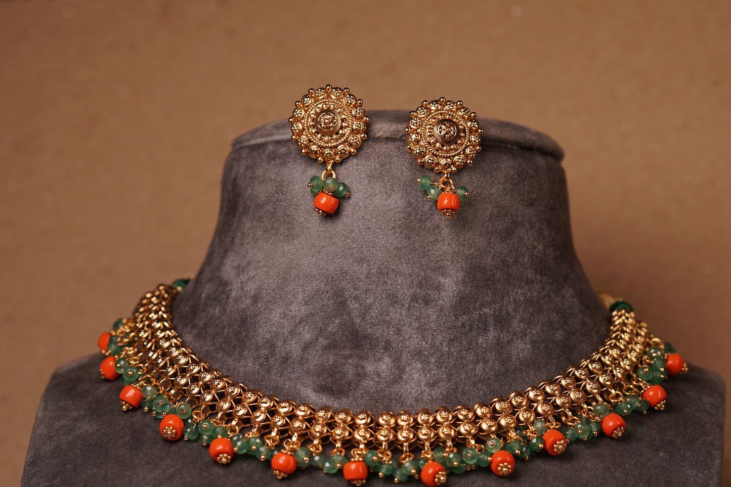 AD Necklace Set (4-7755)(AK)