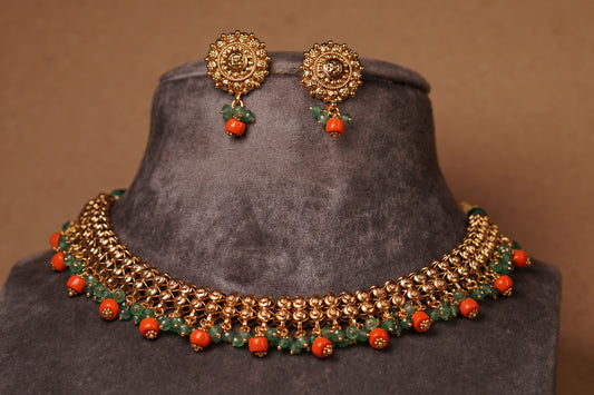 AD Necklace Set (4-7755)(AK)