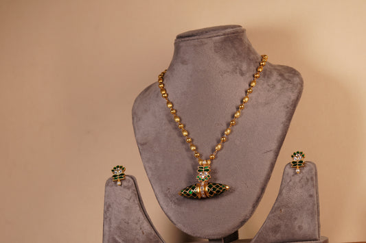 AD Necklace Set (4-8202(AK)