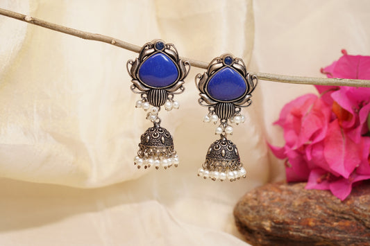 Oxidised earring H1-237
