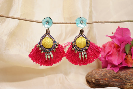 Oxidised earring H1-234