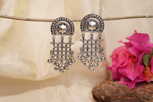 Oxidised earring H1-231