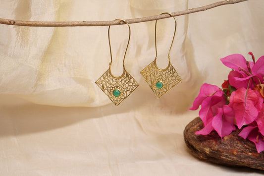 Oxidised earring H1-239
