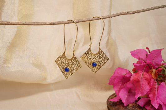 Oxidised earring H1-240