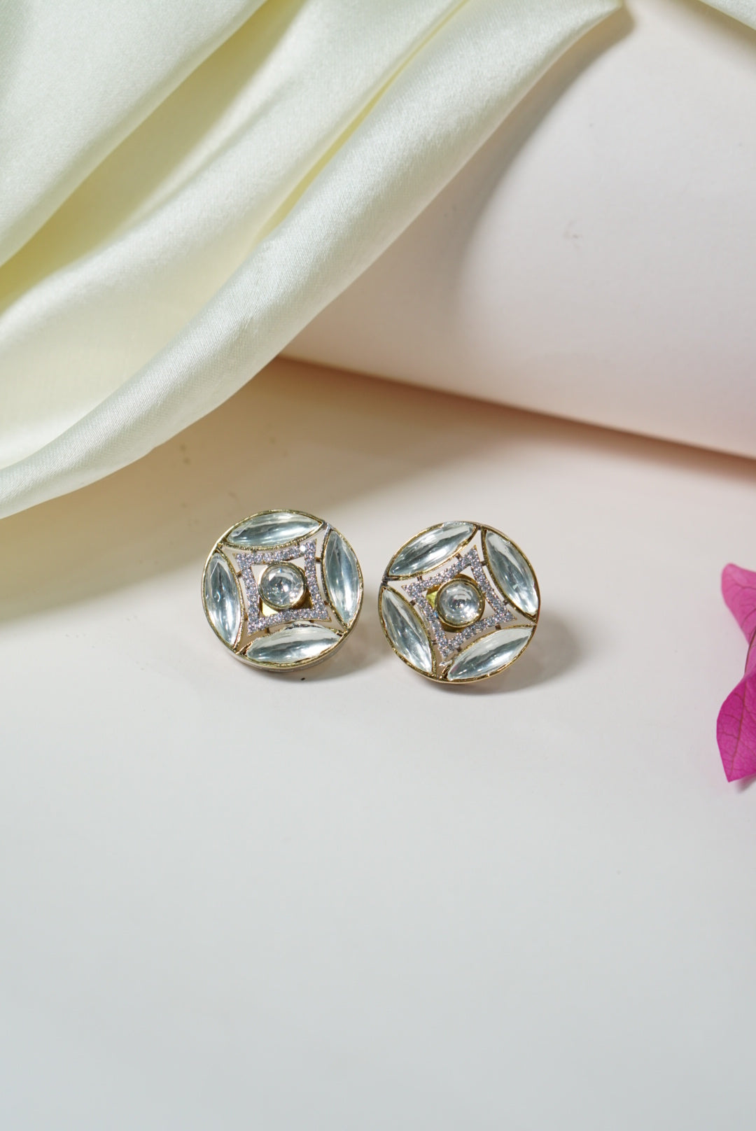 Small Polki Studs H1-113