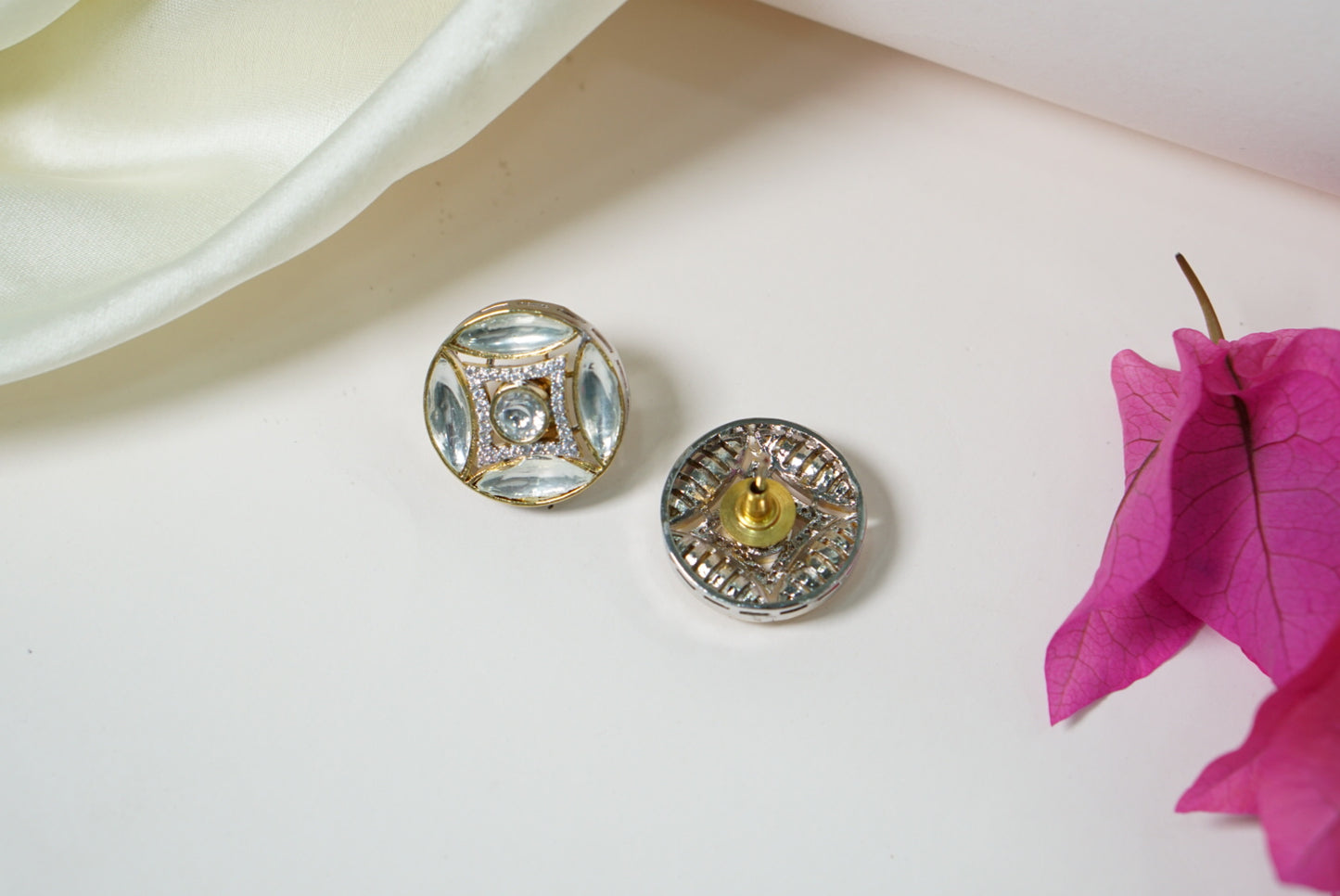 Small Polki Studs H1-113